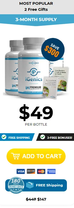 iGenics 3 bottles